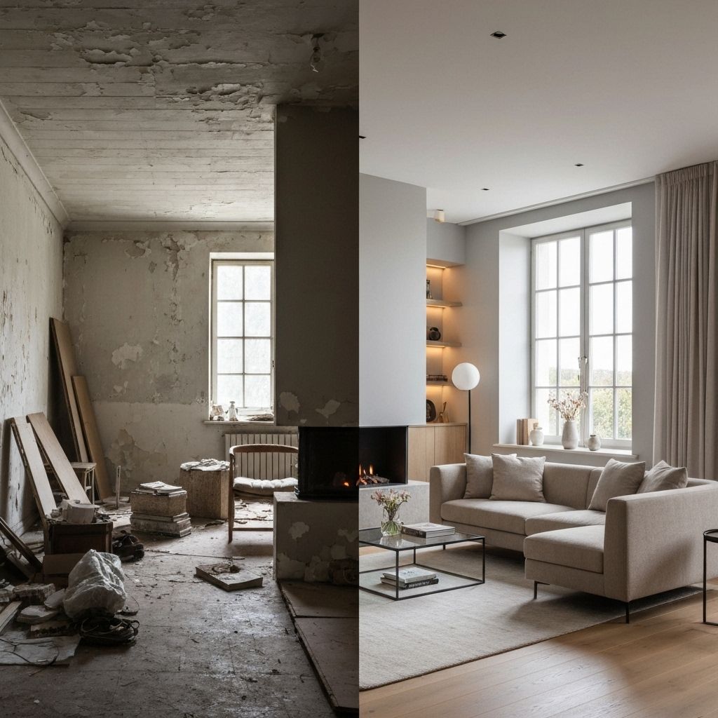 Before and After Renovation